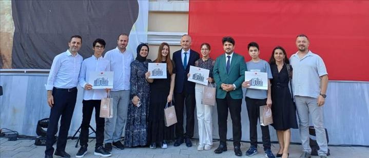 LGS ŞAMPİYONUMUZ İSTANBUL VALİLİĞİNDE